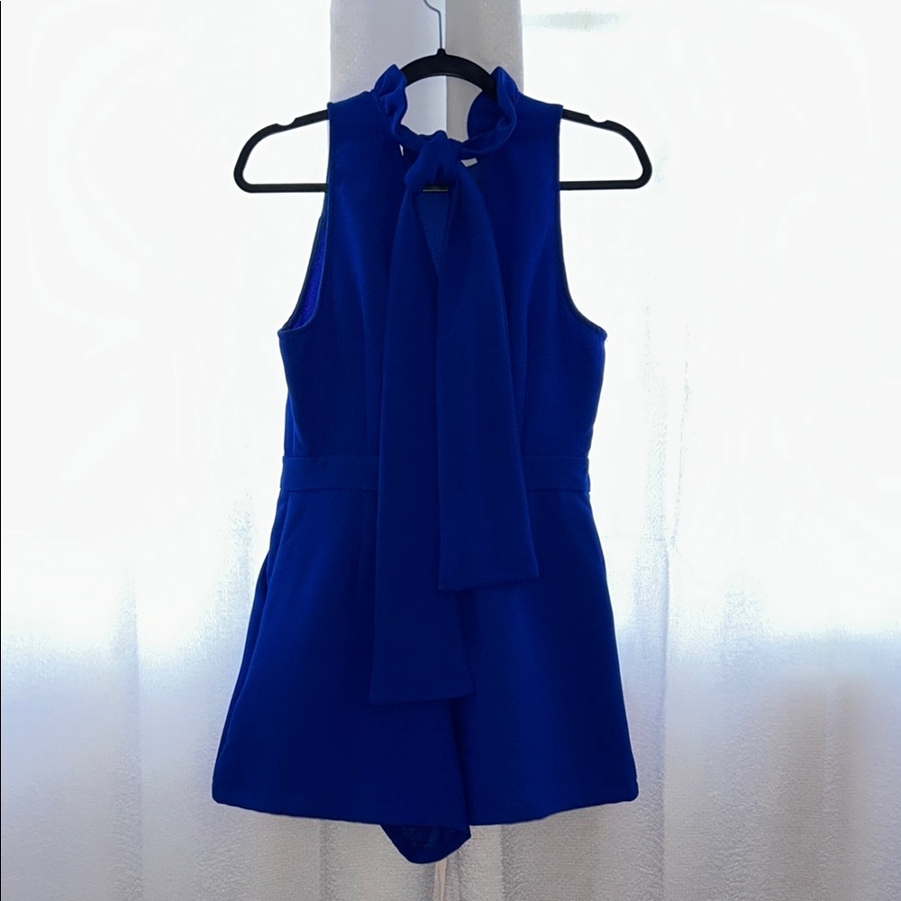 DO+BE Royal Blue Sleeveless Romper - Picture 2 of 2